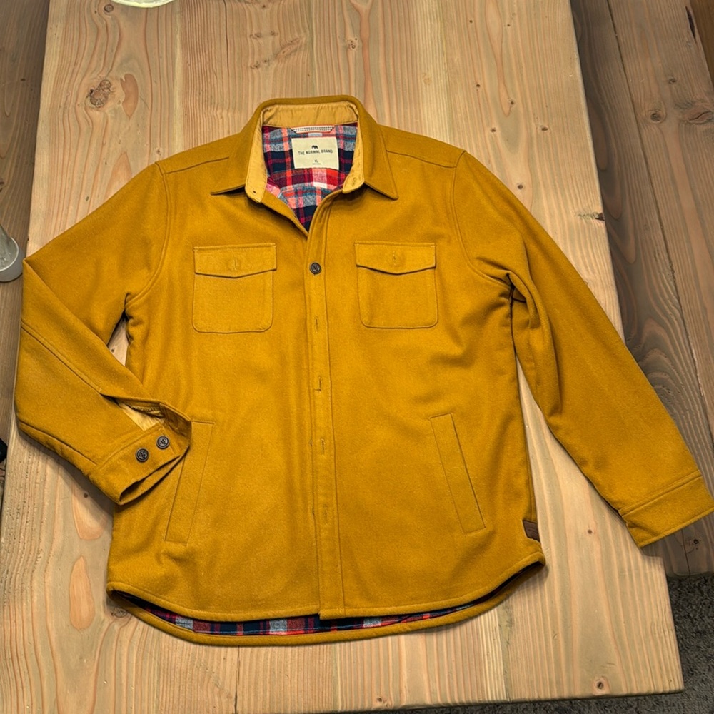 The Normal Brand Flannel Lined Workwear Jacket Mr. Brightside